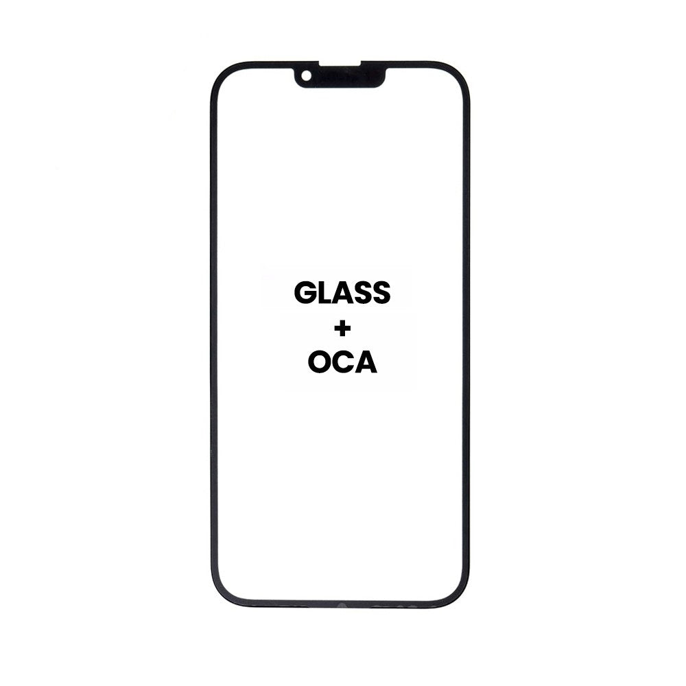Front Screen Outer Glass With OCA for iPhone 13 Pro Max (Brown)