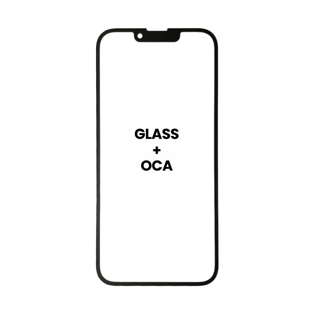 Front Screen Outer Glass With OCA for iPhone 14 Plus (Brown)