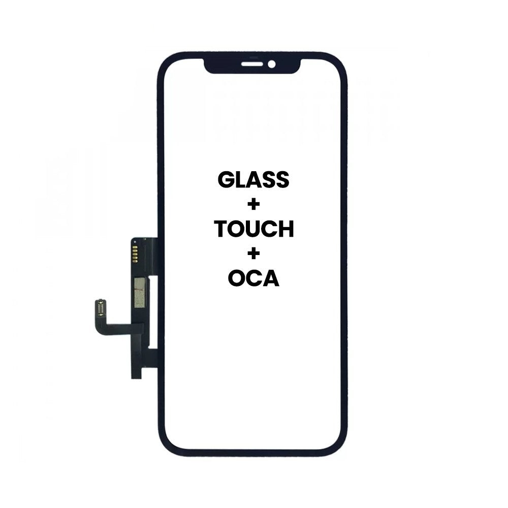COP Glass with Touch with OCA for iPhone 12 / 12 Pro (Brown)