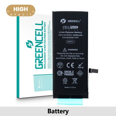 Greencell (High Capacity 2200mAh) iPhone 7 Replacement Battery with Adhesive StripsGreencell (High Capacity 2200mAh) iPhone 7 Replacement Battery with Adhesive StripsGreencell (High Capacity 2200mAh) iPhone 7 Replacement Battery with Adhesive StripsGreencell (High Capacity 2200mAh) iPhone 7 Replacement Battery with Adhesive Strips