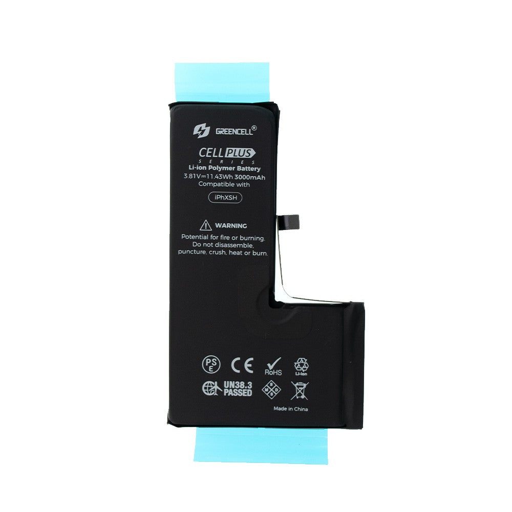 Greencell iPhone XS Replacement Battery with Adhesive Strips High Capacity 3000mAh (Original Chip Best Quality In The Market)