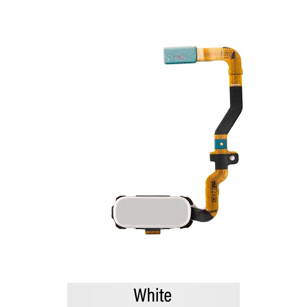 Home Button Flex Cable with Touch ID for Samsung Galaxy S7 Edge G935F (Purple)-White