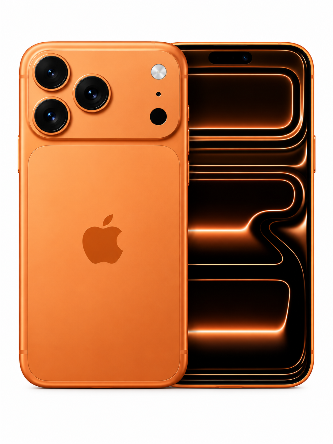 Apple iPhone 11 64GB – iPhone 17 Pro Style Housing – Orange – Refurbished / Custom Build
