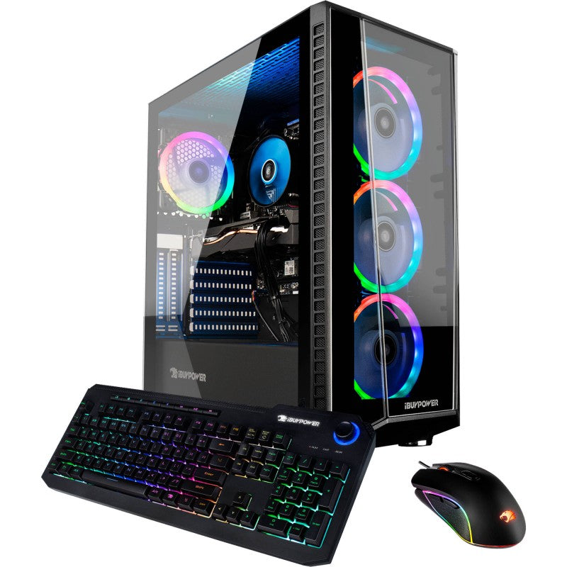 Intel Quad Core I5 Gaming PC NVIDIA GT 1030 8GB RAM 240GB SSD 250GB HDD W10P With Monitor