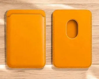 MagSafe Magnetic Leather Card Holder Wallet for iPhone 17 / 16 / 15 / 14 / 12 Series