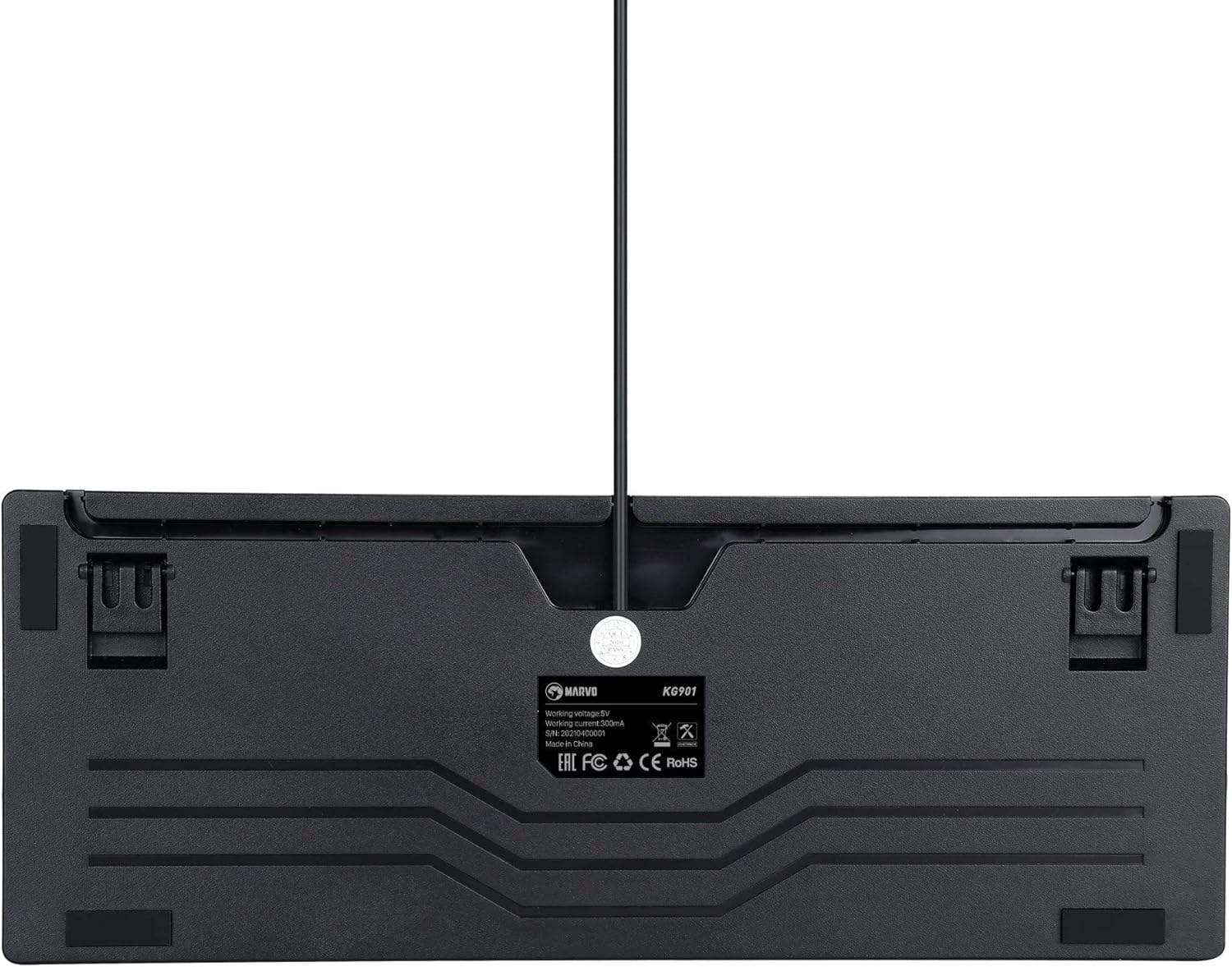 Marvo KG901 TKL Mechanical Gaming Keyboard – Blue Switches | Rainbow Backlit | USB Wired