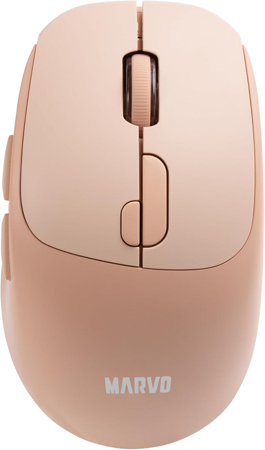 Marvo M809W Dual Mode Wireless Mouse – Bluetooth 5.2 & 2.4GHz Rechargeable | 6 Buttons | 1600 DPI
