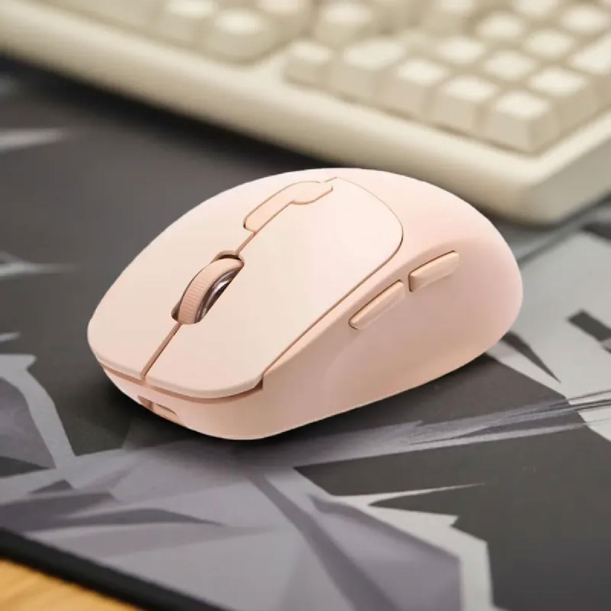 Marvo M809W Dual Mode Wireless Mouse – Bluetooth 5.2 & 2.4GHz Rechargeable | 6 Buttons | 1600 DPI