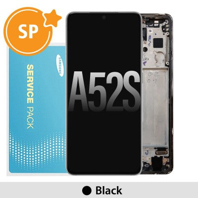 Tecguru-Samsung Galaxy A52s 5G A528B OLED Screen Replacement Digitizer GH82- 26863E (Service Pack)-Mint