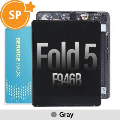 Tecguru-Samsung Galaxy Z Fold5 F946B Screen Digitizer GH82-31842A (Service Pack)-Phantom Black