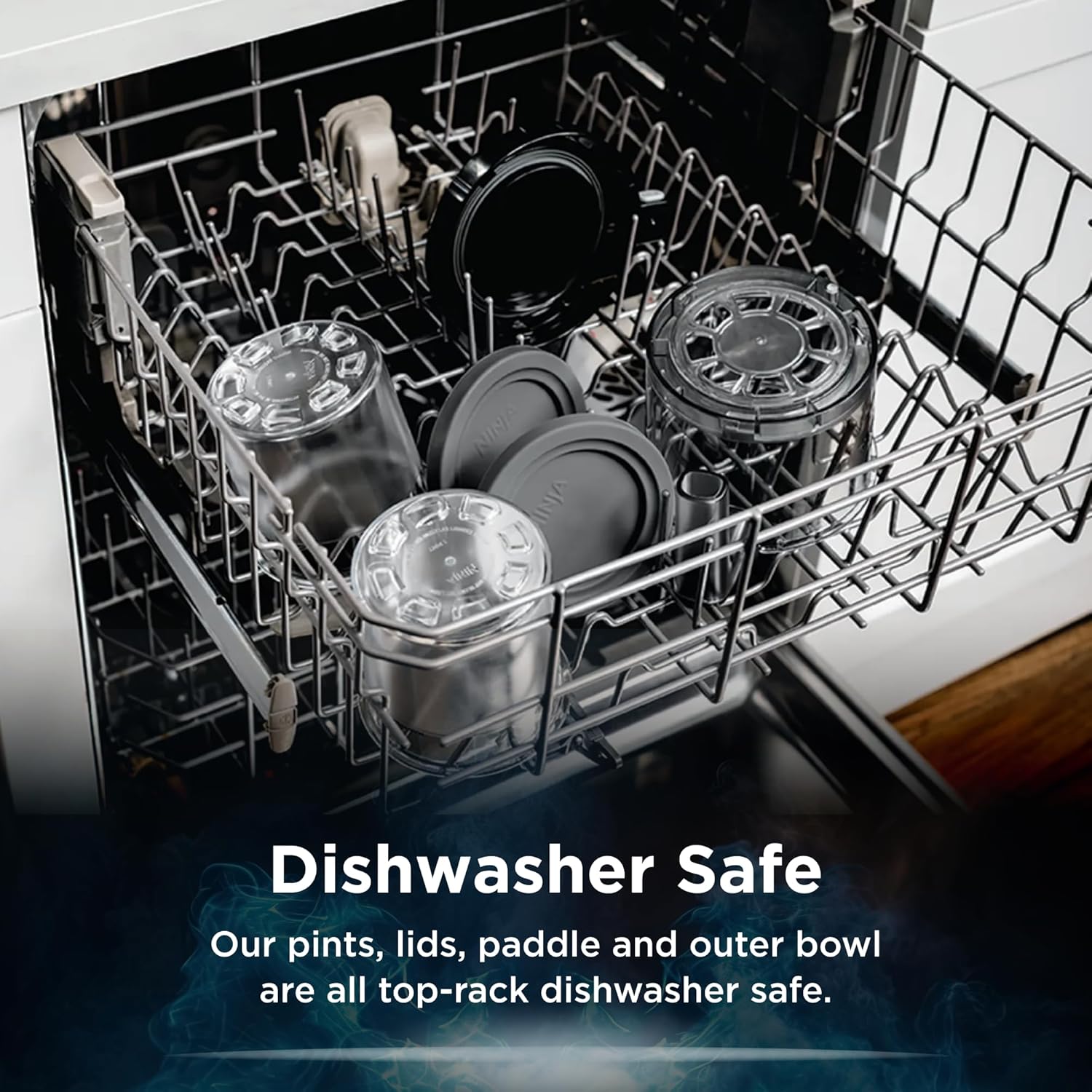 Ninja CREAMi Ice Cream Maker NC300ANZ | Frozen Dessert Machine | Gelato, Sorbet, Milkshake & Frozen Yoghurt Maker | Cloud Silver