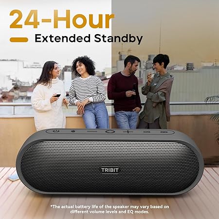 LENYES S802 IPX5 Waterproof Bluetooth Speakers, TWS Full Range Loudspeaker Shockproof & Dust-Proof Multiple Protection, Build-In Lithium Battery