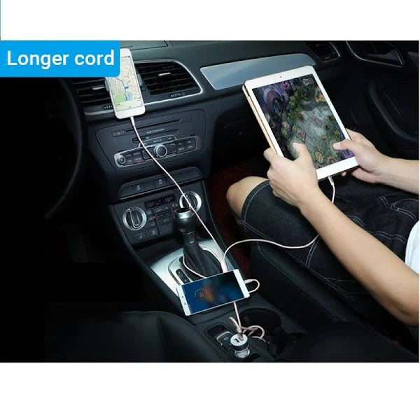 EARLDOM 3 IN ONE 1.2 Meter DATA CABLE MICRO LIGHTNING TYPE-C FAST CHARGING EC IMC018