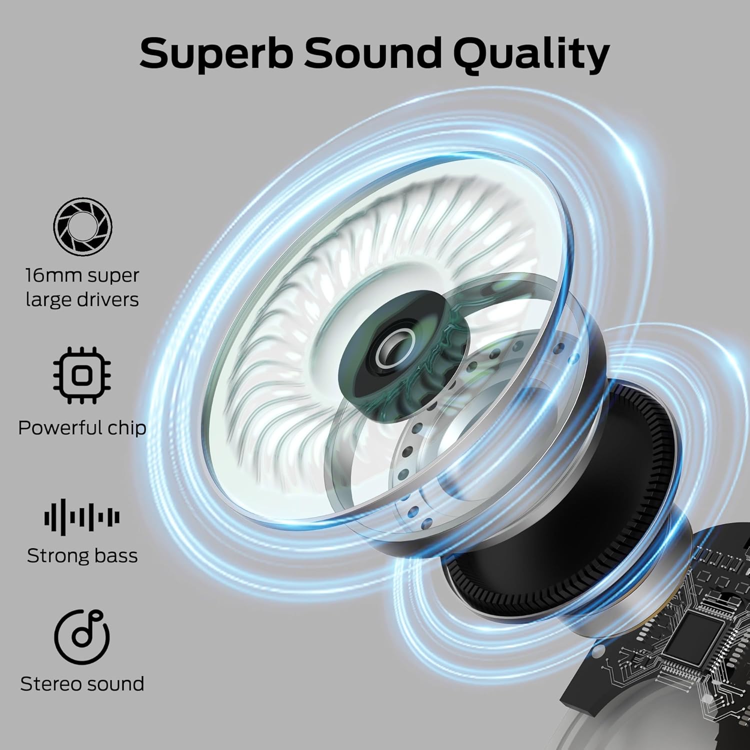 Monster Open Free AC100 Open Ear Headphones, Gold