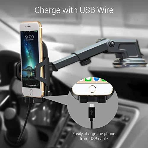 Mobile Phone Holder - Black