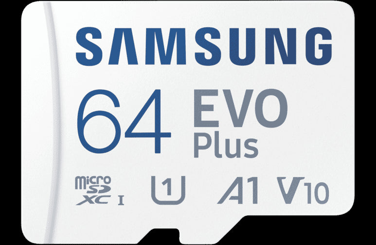 Samsung 64GB Micro SDXC EVO Plus Gen2 Memory Card