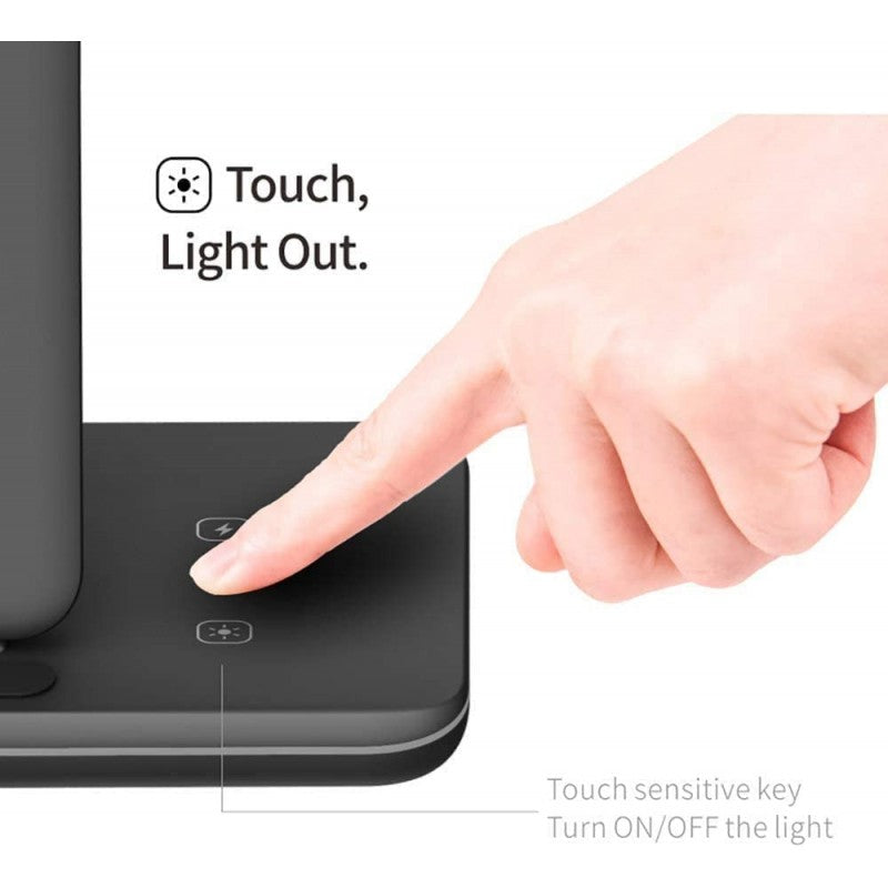 Wireless Charger 3 In 1 15W Fast Wireless Charging Station iPhone / iWatch and Airpod 2, Airpod Pro