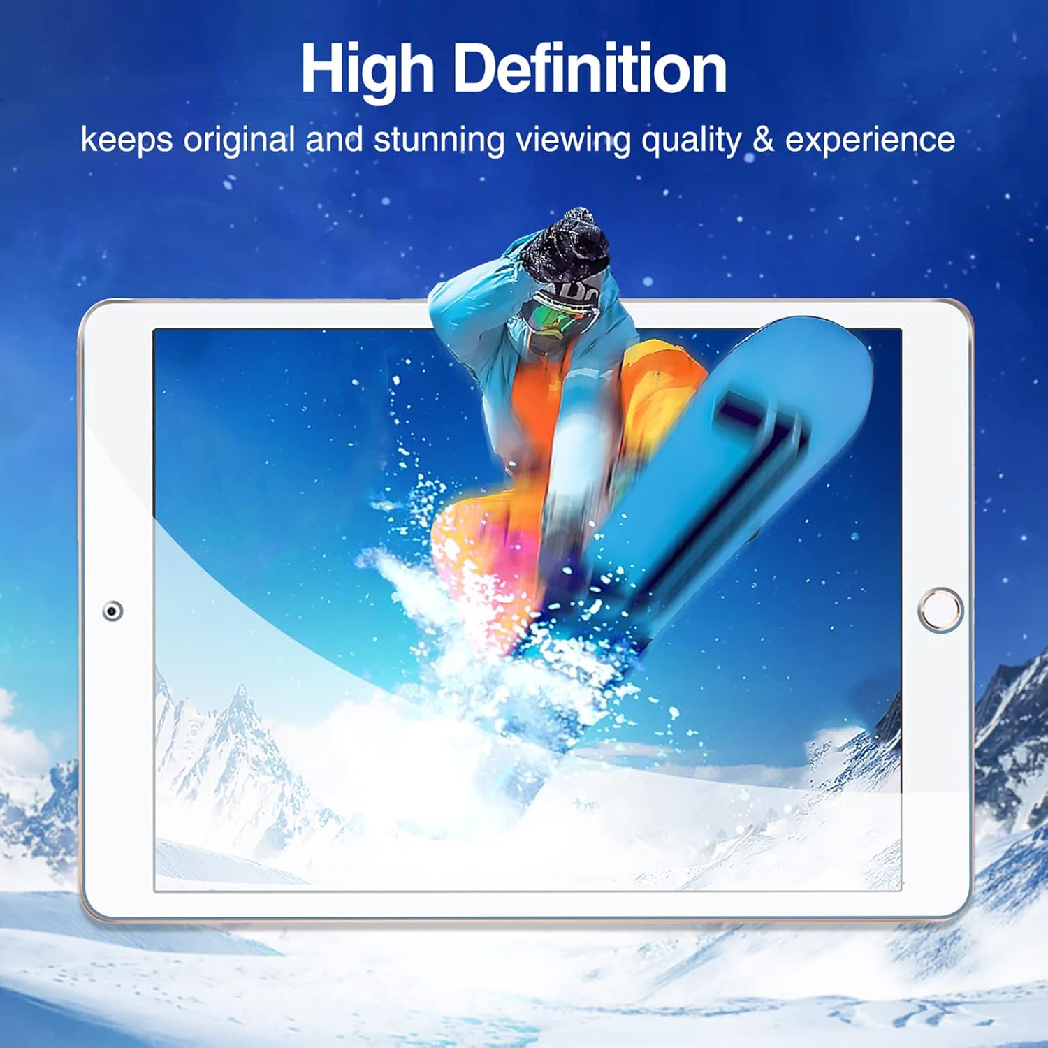 2 Pack For Apple iPad Air (3rd Gen) / Pro 10.5-inch 9H Tempered Glass Screen Protector