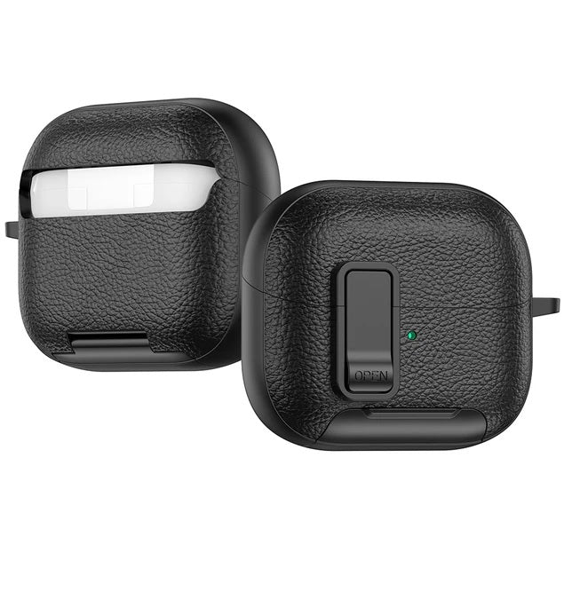 Premium Leather Shockproof Case for Samsung Buds3 / Buds3 Pro