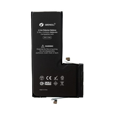 (3969mAh) iPhone 11 Pro Max Replacement Battery with Adhesive Strips (Original chip best quality in the market )