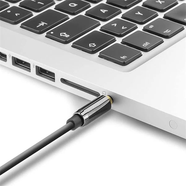 Lenyes AX88 Car Aux Cable Stereo 3.5 Mm Male To Male Gold Plated Aux Audio Cable Stereo Audio Cable For Smartphones, 1/2 Meter