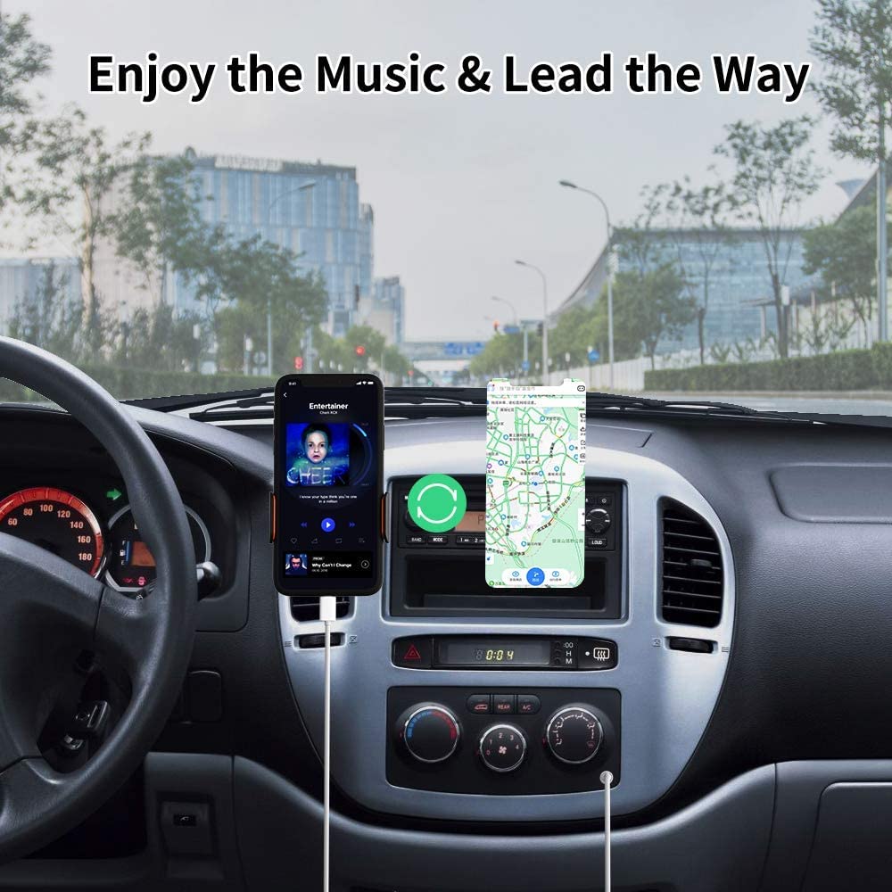 IPhone to 3.5mm Car AUX Stereo Audio Cable, Lightning to 3.5mm Nylon AUX Adapter Compatible with IPhone 14/13 Pro/12/11/XS/XR/X 8 7/iPad to Home Stereo/Speaker/Headphone