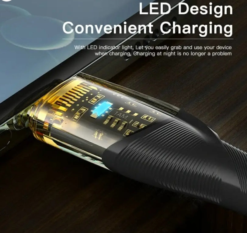 Pbuddy 100W 60W USB C To Type C | Fast Charge Cable - Power Delivery PD Data Cord