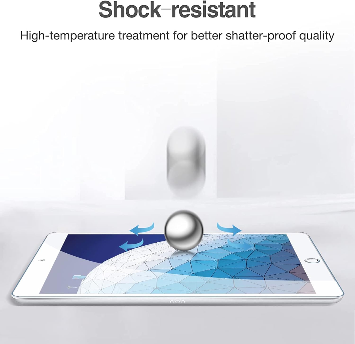 2 Pack For Apple iPad Air (3rd Gen) / Pro 10.5-inch 9H Tempered Glass Screen Protector