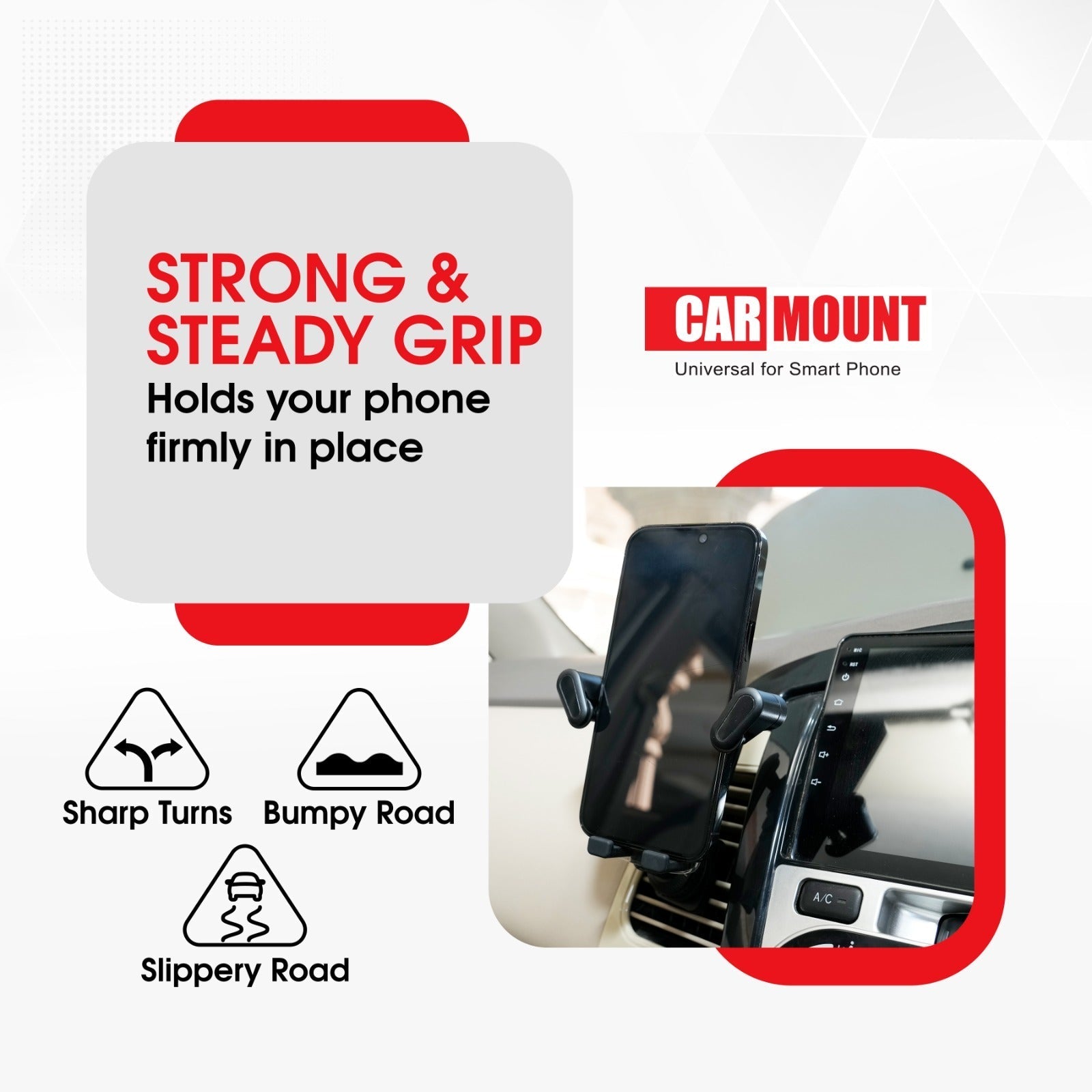 Ants & Apes Car Vent Phone Mount Gravity Cell Phone Holder Rotatable Swing 360 Degree Phone Holder for iPhone x xs 11 12 13 14 15 16 pro max Samsung s20 s21 s22 s23 s24 Fe Plus Ultra