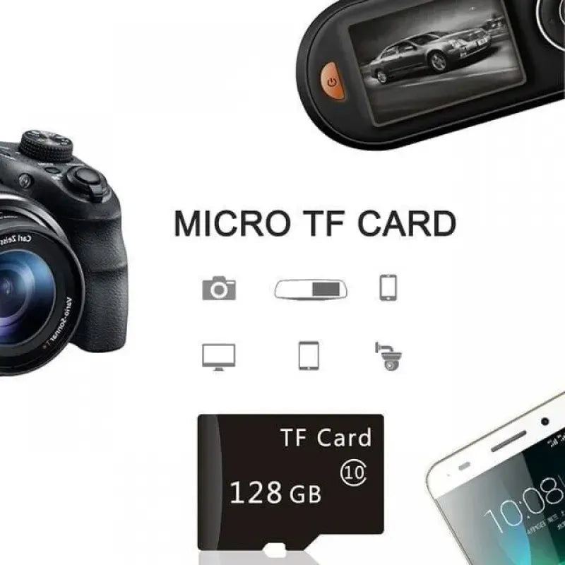 Pbuddy Micro SD Card 1TB 128GB 64GB SDXC U3 Class 10 TF Card Mobile Phone Tablet Dash Camera Lot Condition