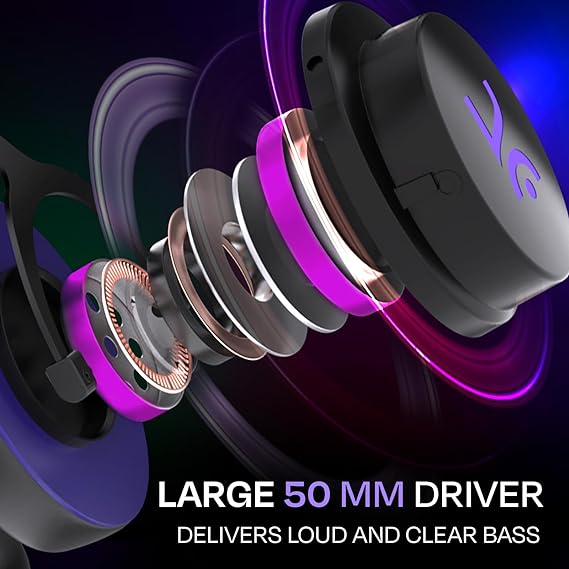 A8 Headphone Light Effect Noise Reduction Surround Sound Gaming Computer Headphone