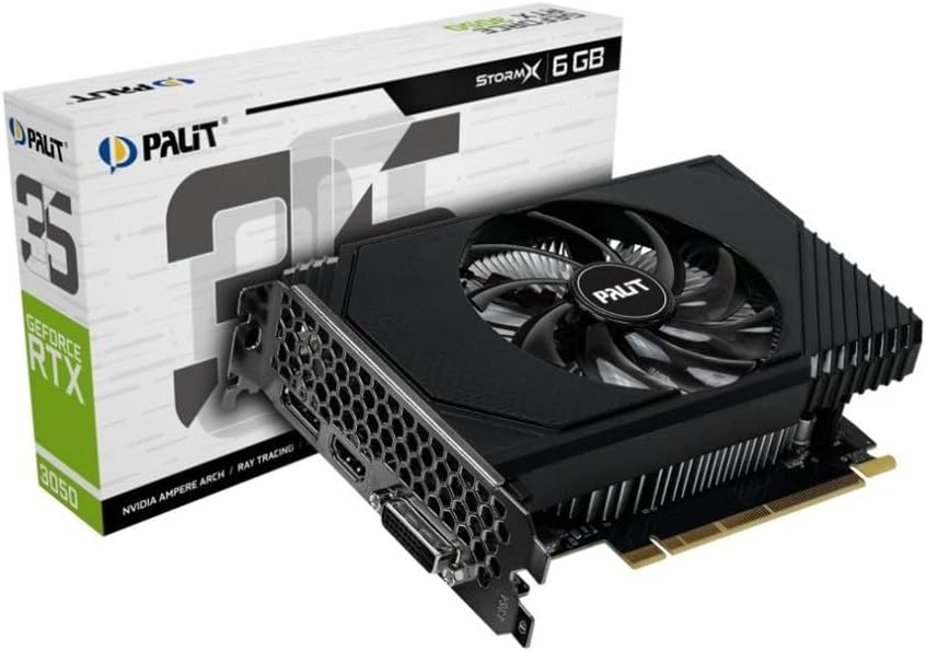 Palit StormX GeForce RTX 3050 6GB GDDR6 Graphics Card