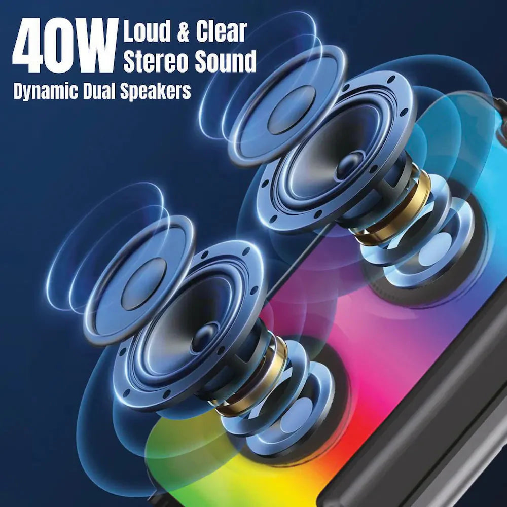 Portable karaoke BT Amplified 8