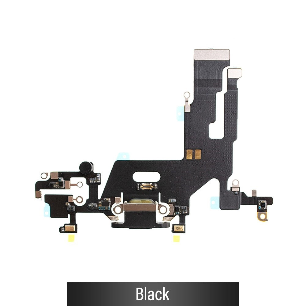 Charging Port for iPhone 11 (Purple)-Black