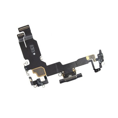 Charging Port for iPhone 15 (Purple)-Black