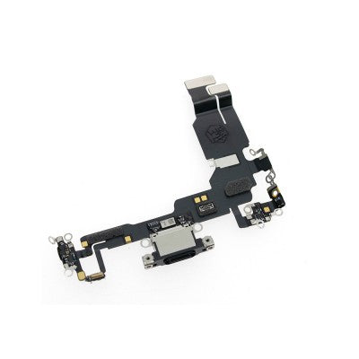 Charging Port for iPhone 15 (Purple)-Black