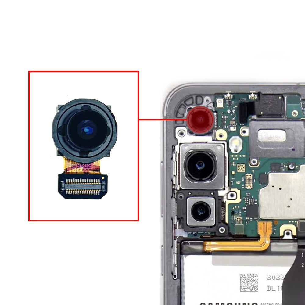 Rear Camera (12MP Ultra Wide) for Samsung Galaxy S23 FE S711 (Purple)
