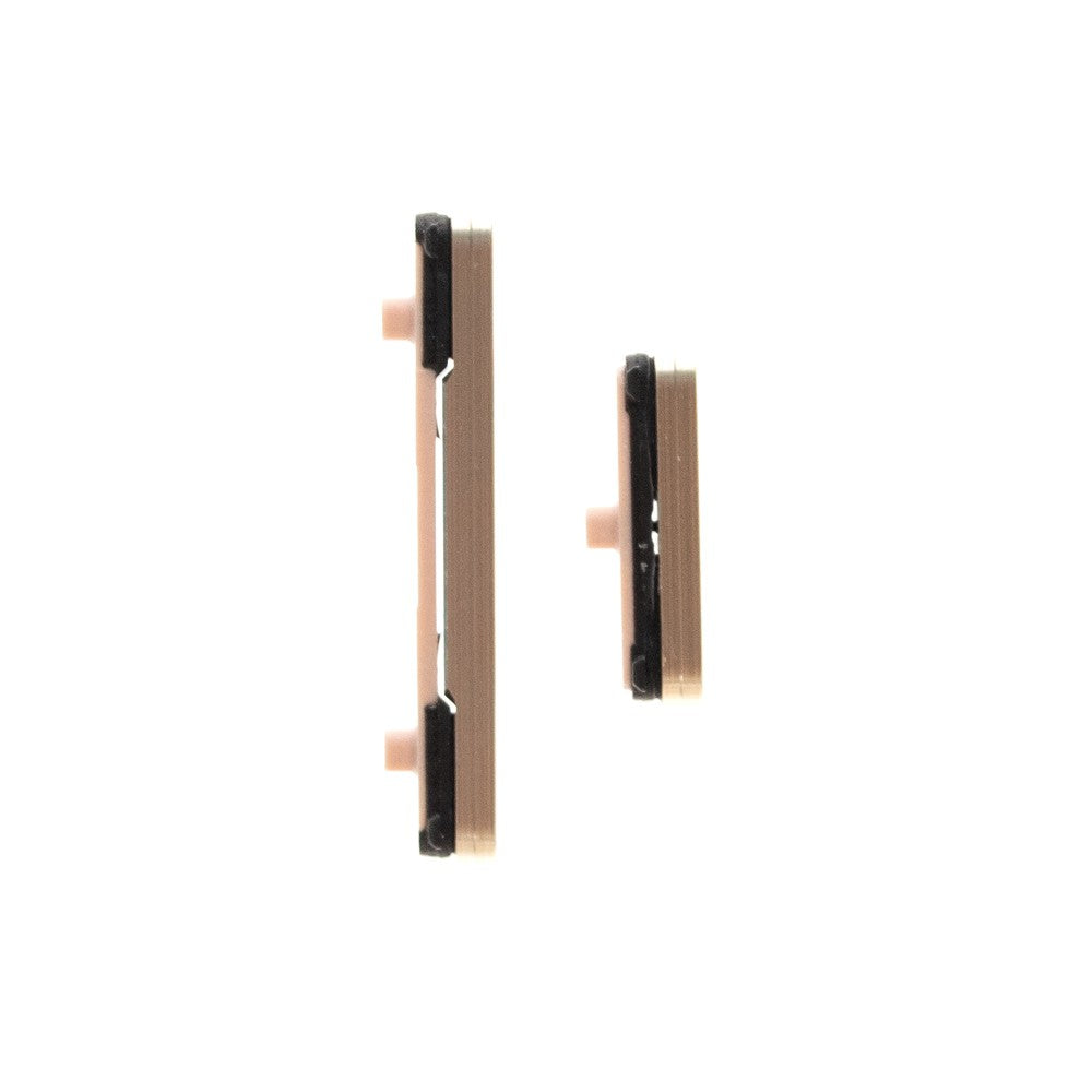 Power Button and Volume Button Side Button for Samsung Galaxy S24 S921B / S24 Plus S926B-Amber Yellow