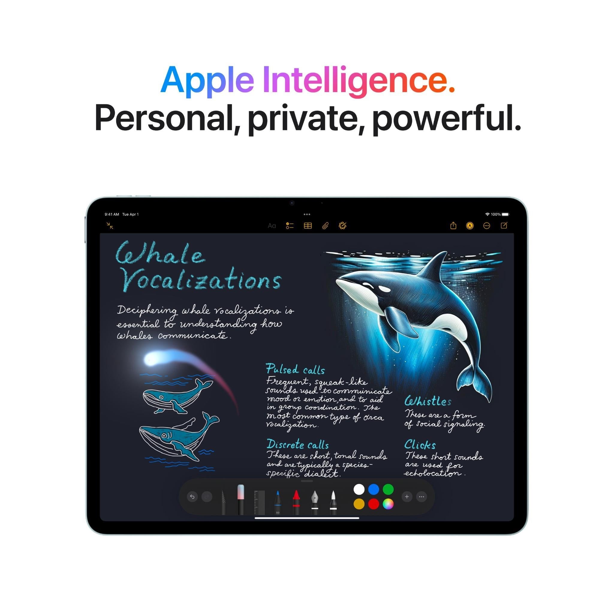 Open Box Apple iPad Air 11-inch M3 128GB Wi-Fi (Space Grey) Free Cygnett Case