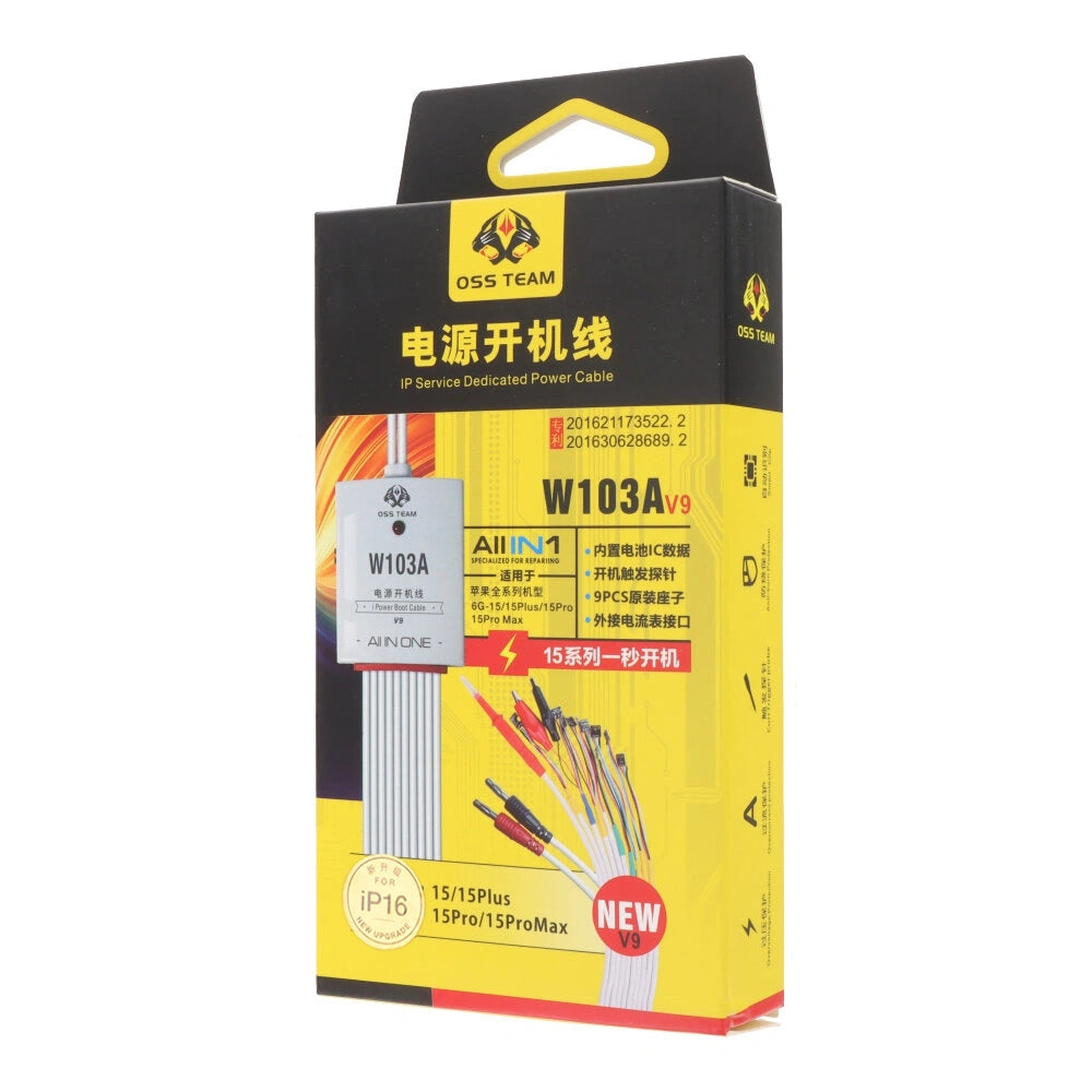 W103A V10 Dedicated Power Cable For iPhone 6-16 Pro Max Series