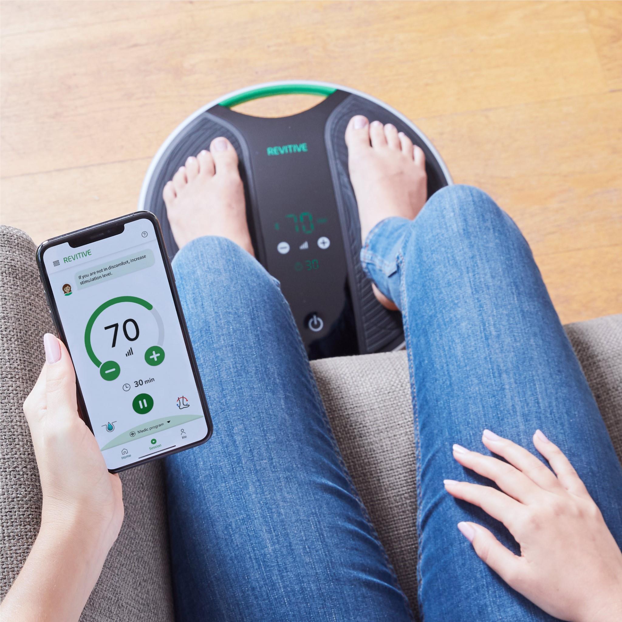 Revitive Medic Coach with Knee Therapy