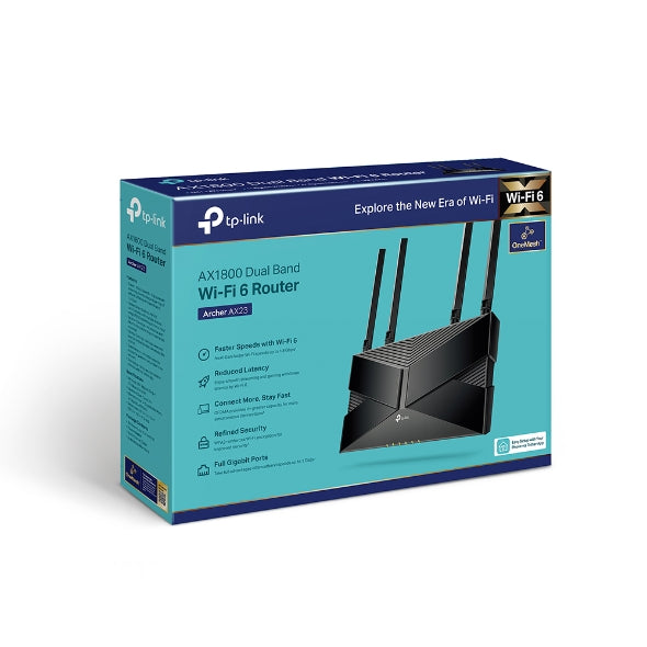 TP-LINK AX1800 Dual-Band Wi-Fi 6 Router
ARCHER AX23