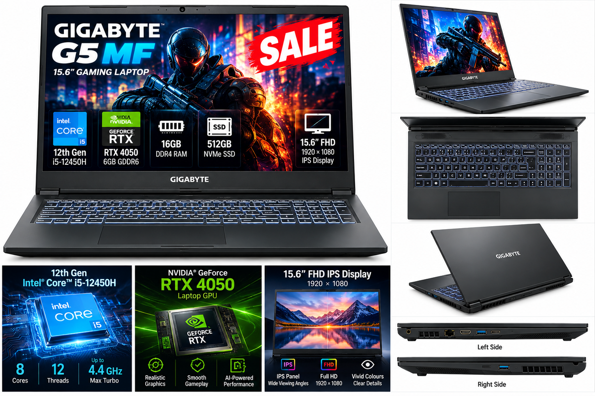 GIGABYTE G5 MF 15.6