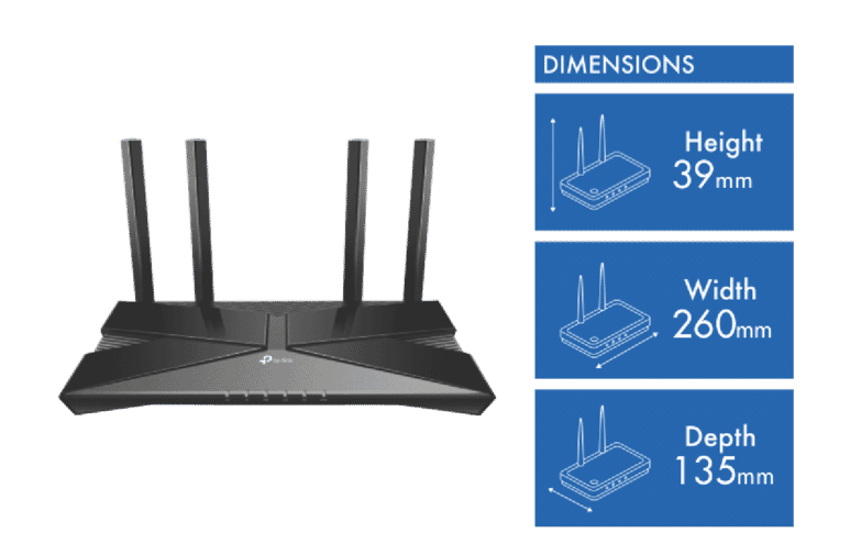 TP-LINK AX1800 Dual-Band Wi-Fi 6 Router
ARCHER AX23