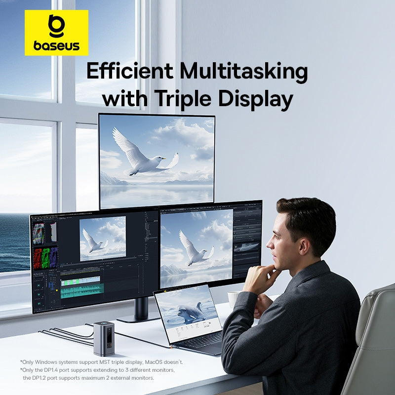 Baseus Spacemate Series 11-in-1 (WIN) Docking Station Space
