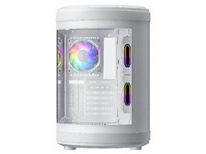 Karuza WJ Pro Mid-Tower ATX Gaming Case - White