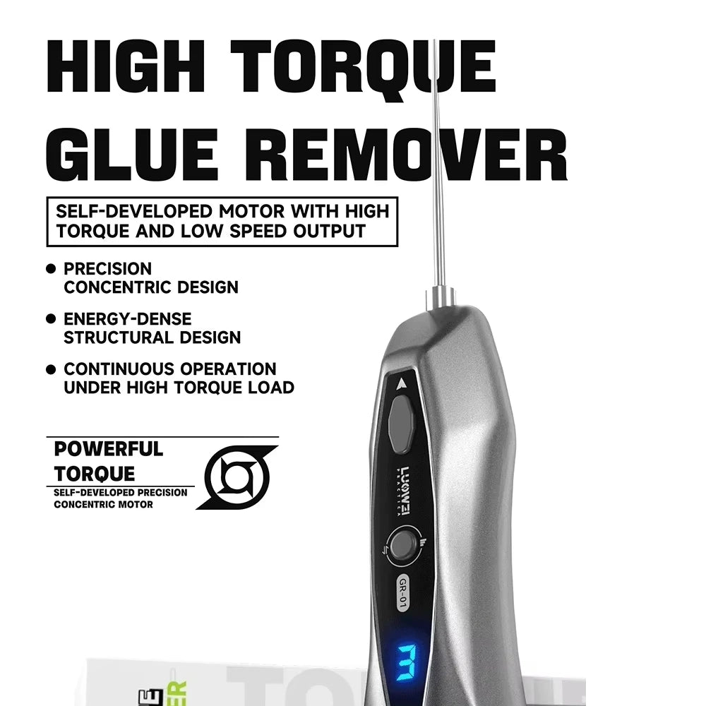 LUOWEI GR-01 Super Torque Glue Remover for Mobile Phone Screen Degumming