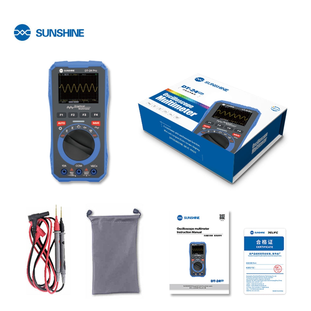 SUNSHINE DT-24 Pro Oscilloscope Multimeter
