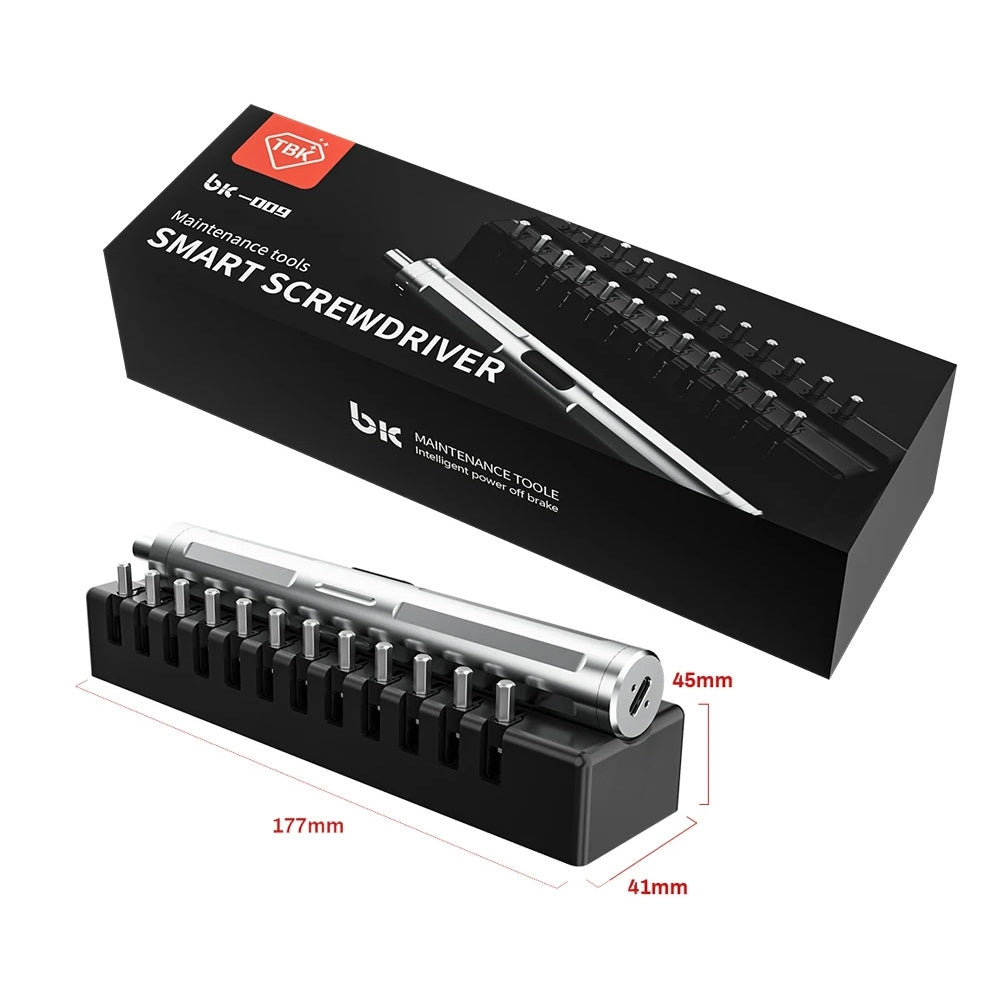 TBK BK-009 Intelligent Power-off Brake Adjustable Torque Electric Screwdriver Set (Type A Plug)