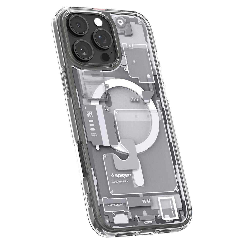 SPIGEN Ultra Hybrid Neo One MagFit for iPhone 15 Pro, Compatible with MagSafe Magnetic Ring, Sleek Internal Design Air Cushion TPU Bumper Raised Edges Cover